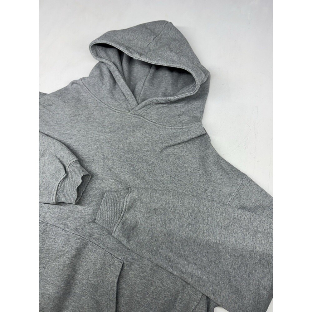 Rue Porter Blank Heavyweight Gray Pullover BOXY Hoodie Sweatshirt XL 26x26